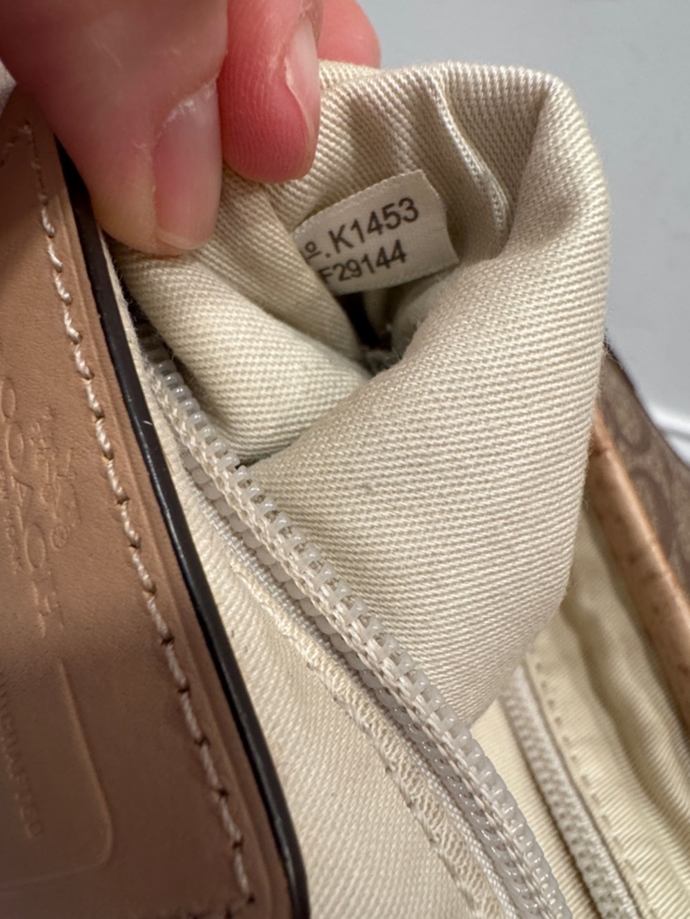 Coach signature logo metro city tote bag 2014 F29144 - Picture 12 of 12